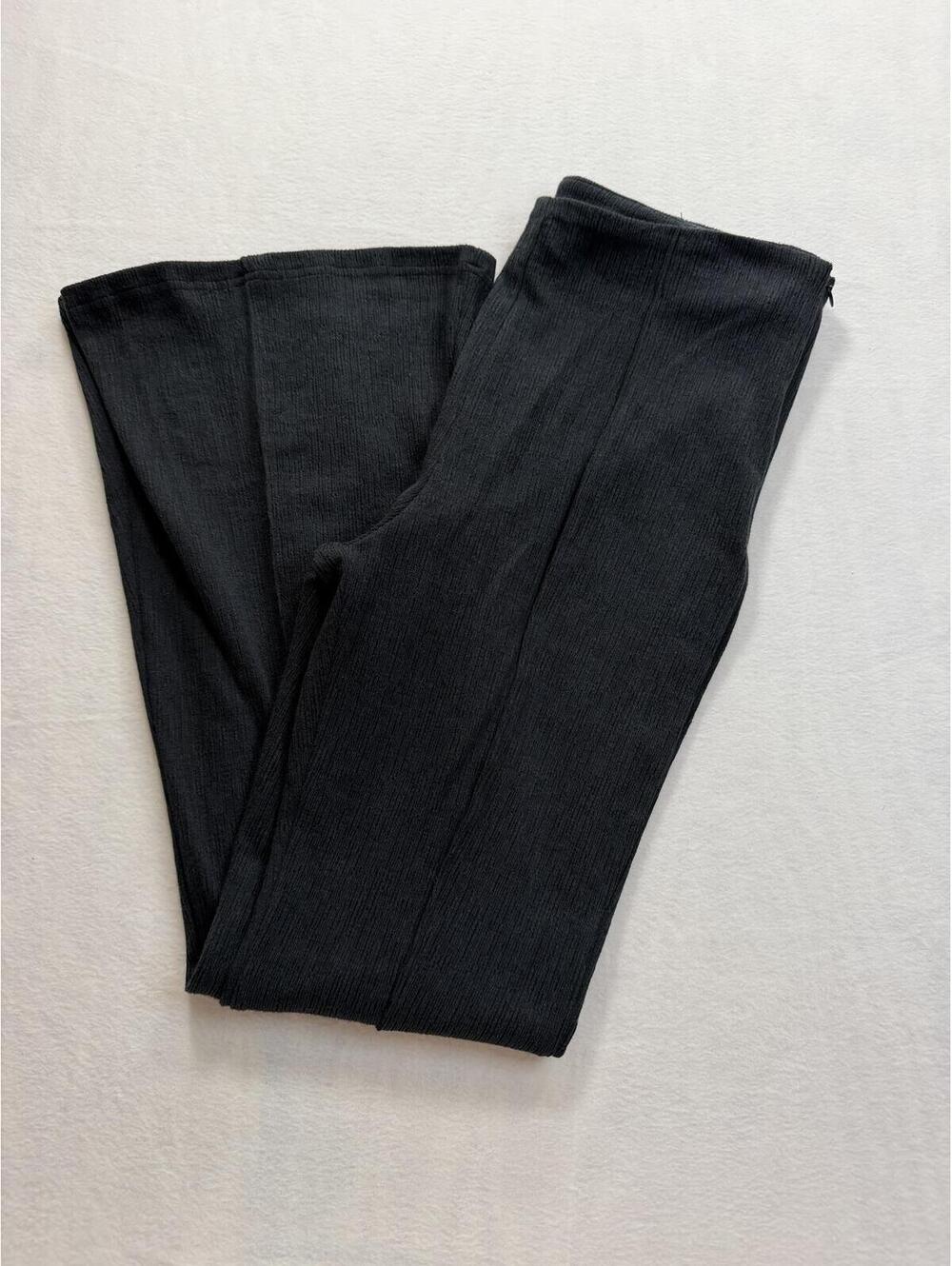 GiGio USA‎ Giglio Knit Flare Pant Black Large New With Tags